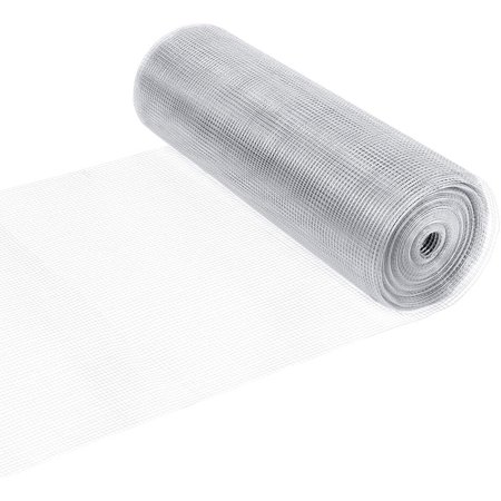 Hardware Cloth, 23 Gauge with Mesh Size 1/4”, Hot-Dip Galvanized After Welding, Heavy Duty Welding Fencing for Cage Wire, Screen Doors, Tree Guards & Gutter Covers, Size Options Available
