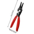 thumbnail image 2 of HONMEET 2Pcs Automotive Circuit Disconnect Pliers Mechanic Tool for Fuel Cooling System Disassembly, 2 of 8