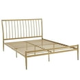 thumbnail image 5 of Weston Home Haverhill Metal Platform Bed, Queen, Gold Finish, 5 of 10