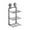 Black, variant on Bathroom Living Room Organizers and Storage Kitchen Suction Cup Food Preparation Shelves Household Multi Layer No Hole Vegetable Utensils Wall Mounted Storage Racks Easy to Assemble