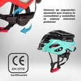 thumbnail image 4 of Casco para bicicleta Gospel Sl701 Talla L Luz Azul Negro, 4 of 10