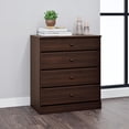 thumbnail image 2 of Prepac Astrid Espresso 4-Drawer Dresser, 2 of 6