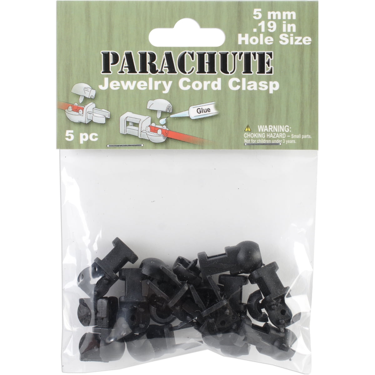 PEPPERELL PCBUC10R -PARACORD CORD CLASP