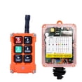 thumbnail image 2 of 4 Button Key Single Speed Hoist Wireless Industrial Remote Control Ip67 Waterproof Overhead Crane Truck ,Stability, 2 of 6