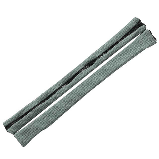 Cubiertas de reposabrazos Sunnimix 2x Moda de Cremallera Estirada para silla de Computadora color Spray green