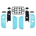 thumbnail image 2 of eXtremeRate Heaven Blue Replacement Housing Shell w/Full Set Buttons for Nintendo Switch/OLED Joycon, 2 of 9