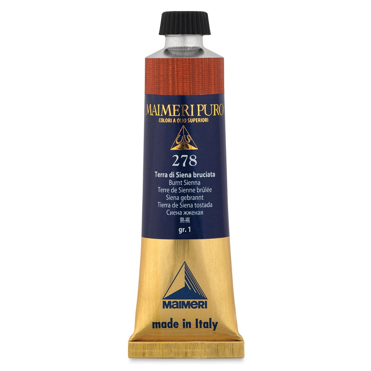 Maimeri Puro Oil Color Burnt Sienna 40 Ml Tube Walmartcom