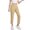 #Khaki, variant on DPTALR Women's Stretch Lightweight Golf Pants,7/8 Ankle with Zip Pockets for Athletic,Hiking,Lounge,Khaki,Size XXL