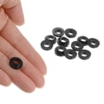 thumbnail image 4 of Uxcell 6.2mmx8.2mmx4mm Flanged Sleeve Bearings Nylon Bushings, Black 12 Pack, 4 of 5