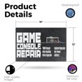 thumbnail image 2 of Game Console Repair Vinyl Decal 12 Inch x 16 Inch Weatherproof Heavy-Duty Adhesive Backing | Xbox, PlayStation, Nintendo Fixes, Expert Service | Made in USA, 2 of 6