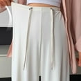 thumbnail image 4 of PNTUTB Women's Basic Loose Wide Leg Pants High Waist Straight Pants Casual Comfoetable Pants, 4 of 6