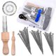 thumbnail image 1 of Wool Felting Needles Tool, Needle Felting Supplies Includes 60pcs Wool Felting Needle, 2pcs Felting Needle Tool, 1 of 5