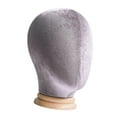 thumbnail image 6 of FITYLE Mannequin Head Model, Manikin Head Hat Display Stand, Freestanding Display Head for Beauty Salon or Shop Headset Glasses, grey, 6 of 10
