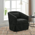 thumbnail image 3 of Living Room Chairs, Single Sofa With 360 Degree Rotating Base, 300 Lbs Weight Capacity Ergonomics Accent Sofa, Upholstered Arm Chair For Bedroom, Daycare, 3 of 9