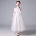 thumbnail image 4 of Vestido infantil Vestido de princesa Vestido de flores para niña Vestido de novia Vestido de piano, 4 of 5