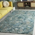 thumbnail image 2 of SAFAVIEH Marquee Georgiana Floral Area Rug, Aqua/Green, 3' x 5', 2 of 7