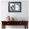 thumbnail image 2 of ArtToFrames Collage Photo Picture Frame with 2 - 6x10" Openings, Framed in Black with Liberty Blue and Black Mats (CDM-3926-37), 2 of 8