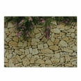thumbnail image 1 of Brick Wall Cutting Board, Stone Wall with Blossoming Bauhinia Growing Orchid Tree Flowers, Decorative Tempered Glass Cutting and Serving Board, in 3 Sizes, by Ambesonne, 1 of 2