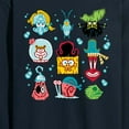 thumbnail image 3 of The Spongebob Movie: Search For Squarepants - Grid - Men's Long Sleeve Graphic T-Shirt, 3 of 6