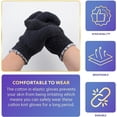 thumbnail image 4 of Paquete de 24 Guantes de Punto Gris de 9". Guantes de Algodón y Poliéster. Guantes Lavables con Muñeca de Punto Elástico. Guantes de Peso Medio. Guantes de Trabajo sin Costuras 12 Pares. Guantes de Trabajo Industriales Protectores, 4 of 7