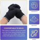 thumbnail image 4 of Paquete de 24 Guantes de Punto Gris de 9". Guantes de Algodón y Poliéster. Guantes Lavables con Muñeca de Punto Elástico. Guantes de Peso Medio. Guantes de Trabajo sin Costuras 12 Pares. Guantes de Trabajo Industriales Protectores, 4 of 7