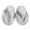 White, variant on Otqutp Baby Girls Boys Handmade Crochet Flip Flops Sandals Toddler Girls Soft Flat Indoor Wide Shoes Lightweight Knit Soft Shoes