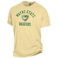 thumbnail image 2 of Men's ComfortWash Gold Wayne State Warriors Arch Logo Garment Dyed T-Shirt, 2 of 3