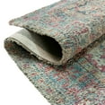thumbnail image 6 of BizChair Distressed Vintage Medallion Area Rug - 8' x 10' - Blue Multi Polyester, 6 of 7