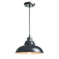 Claxy Black Barn Style Pendant Light Fixtures with Cord