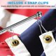 thumbnail image 5 of Uxcell 1-Pack Mástiles de Bandera Telescópicos de Mano, 3.3ft/1m Mástil de Bandera Portátil Extensible de Acero Inoxidable [Azul], 5 of 7