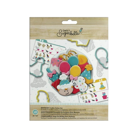 341969 AMC SUGARBELLE COOKIE CUTTER KIT BIRTHDAY