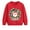 3# Red, variant on Little Hand Toddler Boy Christmas Outfit Crewneck Hoodie Girls Excavator Dinosaur 3T