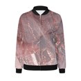 thumbnail image 5 of Chaquetas y abrigos casuales sin capucha de manga larga para mujer, chaqueta tipo cárdigan con bolsillo estampado, chaqueta con cremallera, abrigo casual de manga larga, abrigo de poliéster para mujer, 5 of 5