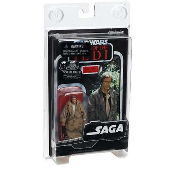 Star Wars 2006 Vintage Saga Collection Endor Han Solo Action Figure