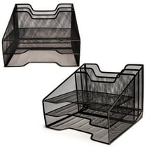 Simply Genius 2 Pack File Organizer For Desktop Mesh Desktop