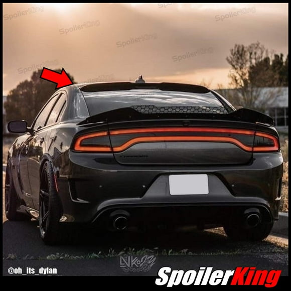 SpoilerKing Aileron de Toit Coupe Centrale Compatible avec Dodge Charger 2015-2023 (380RC)