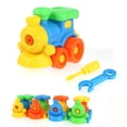 thumbnail image 1 of Take Apart Toys Train Airplane Removable Toy Vehicles Construction Toys Buildable Toys with Tools, 1 of 6