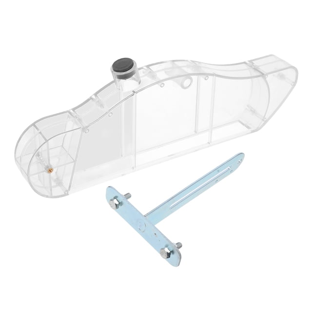 HEALEEP Square Saw Protective Cover Transparent ABS Dust Protection for Craftsmen 1Pack