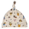 thumbnail image 3 of Disney Winnie the Pooh Baby Boy or Girl 4-Piece Bodysuit Pants Bib and Hat Set Tusk, 3 of 9