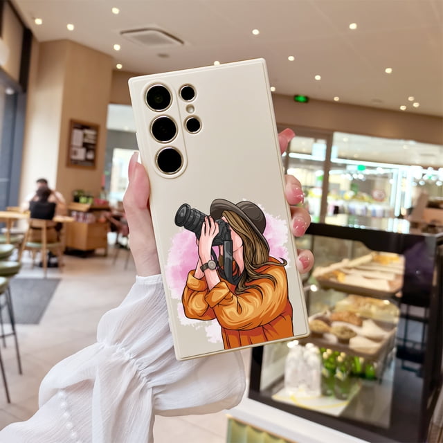 Mantenga su iPhone seguro y a la moda con esta elegante y flexible funda de goma TPU para teléfono con absorción de impactos.
