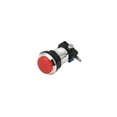thumbnail image 5 of Botón de empuje de juego 33mm 12V Interruptor de botón iluminado LED con microinterruptor para juegos de video de arcade 5 colores, 5 piezas, 5 of 5