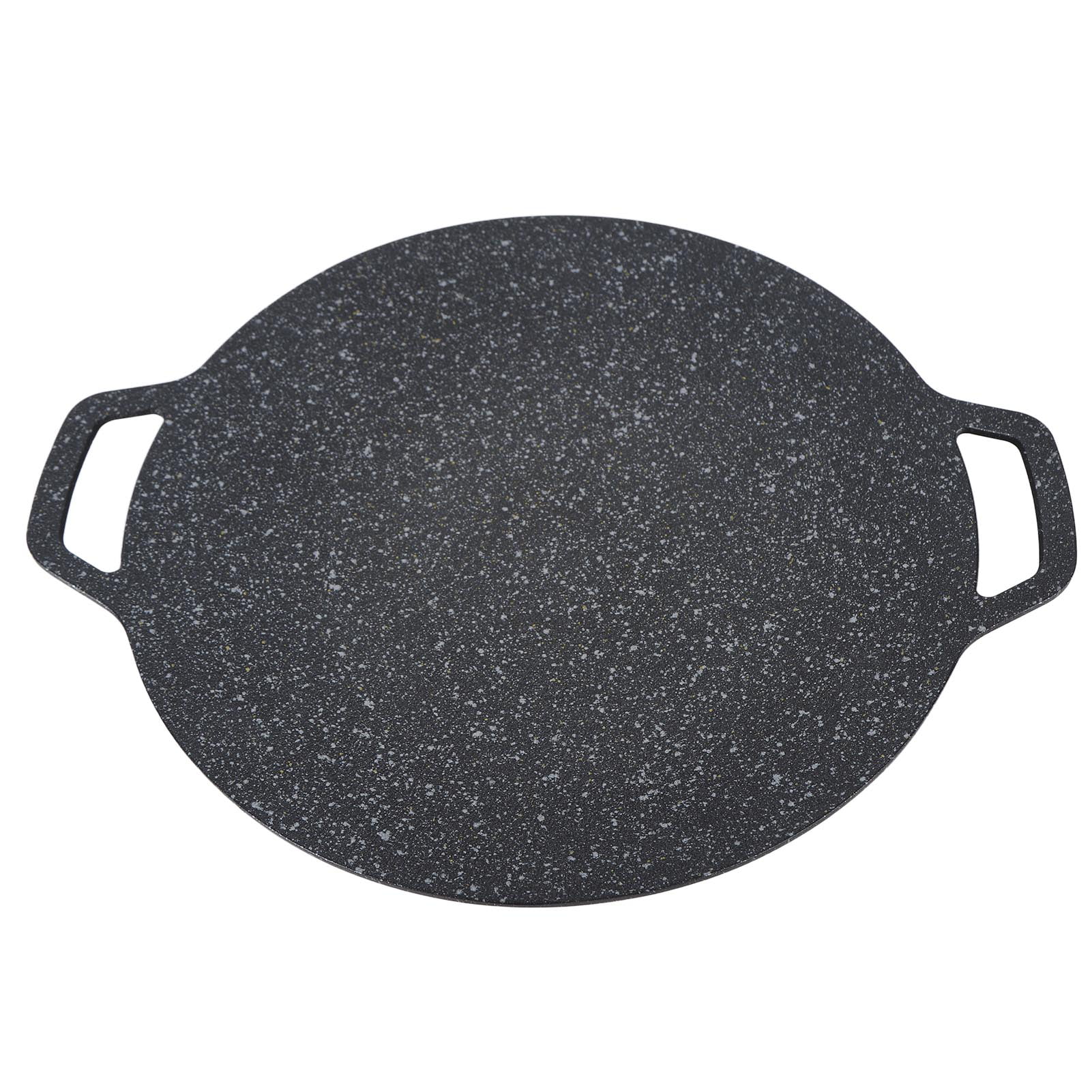 Korean Food BBQ Plate Non-stick Round Griddle Grill Pan Outdoor Camping  Barbecue Plate Coating Round Griddle Pan Smokeless BBQ