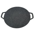 thumbnail image 1 of BBQ Grill Pan,Korean Style Barbecue Round Barbecue Round Plate Nonstick Barbecue Plate Innovative Solution, 1 of 14