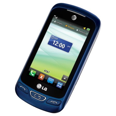Refurbished Lg C410 Xpression 2 4g Phone At T Blue Walmart Com
