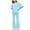 Z02 Mint Green, variant on Kogui Tween Clothes for Girls Summer Girls Summer Outfit Girl Sister 2pcs Sets T-Shirt   Flare Leg Pants Size 11-12 (Black,11-12 Years)