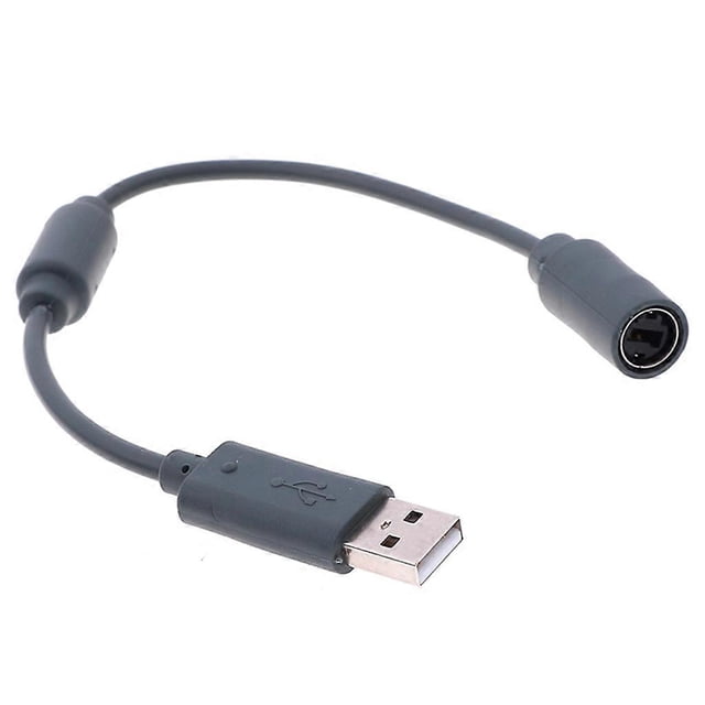 Dongle USB Breakaway Cable Adapter Cord Replacement for Xbox 360 Wired Game Controller Extension Adapter Line