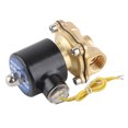 thumbnail image 1 of G1/2 Inch Brass Solenoid Valve Water Pressure Normal Closed Direct Acting 2W-160-15, 1 of 8