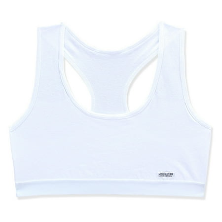 

Teen Girls Cotton Racerback Training Bra Wide Strap Seamless Bralette Underwear