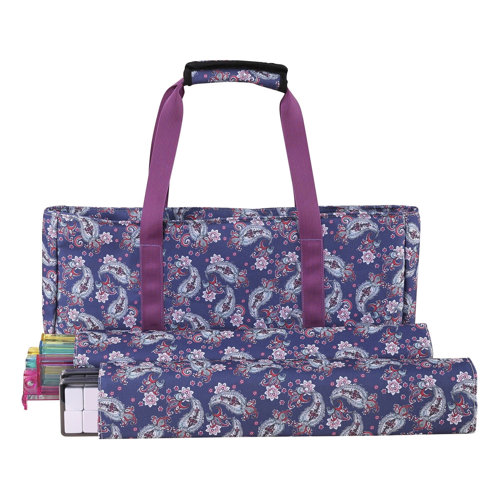 Sturdy Waterproof Mahjong Carrying Case With Multiple Compartments For Organized Storage And Convenient Transport