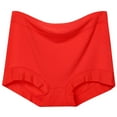 thumbnail image 2 of Fesfesfes Underwear Women Pack Cotton Womens Solid High Waist Tummy Controlling Warm Underwear Underwear Briefs, 2 of 4